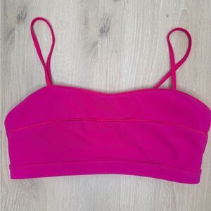 NWOT ✨ LANSTON SPORT X REVOLVE Hot Pink Sports Bra Size Medium $158